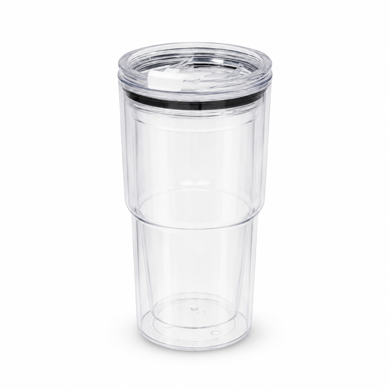 18oz snowglobe tumbler
