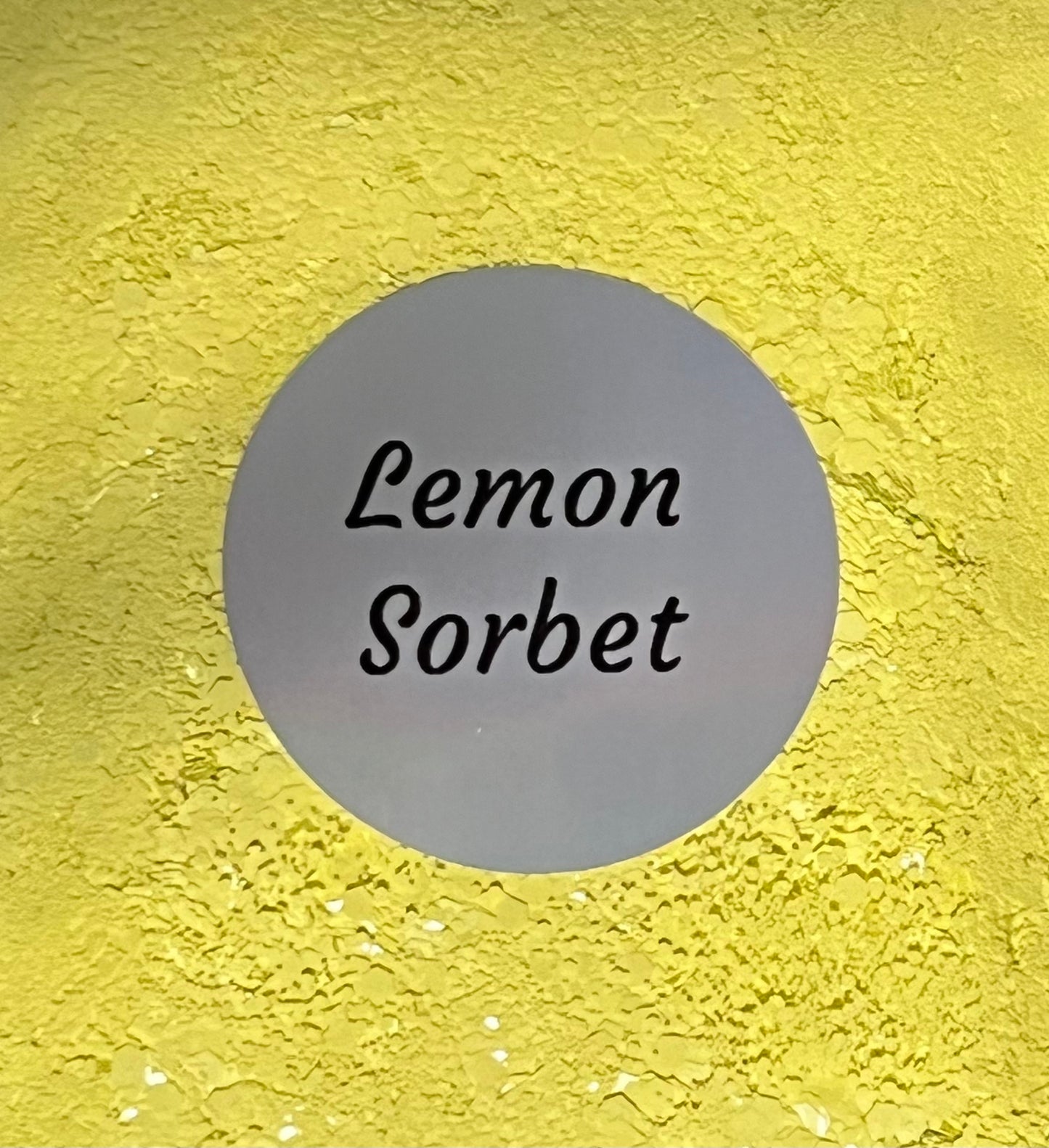 Lemon Sorbet