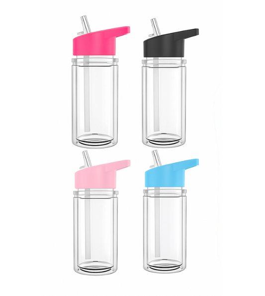 10oz kids snowglobe bottles