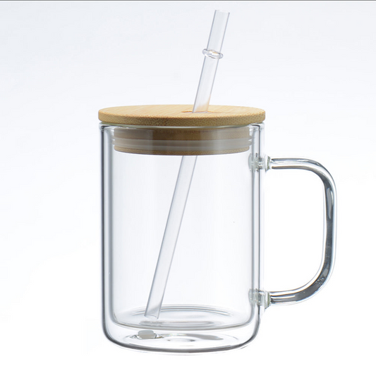 15oz Glass Snowglobe Mugs