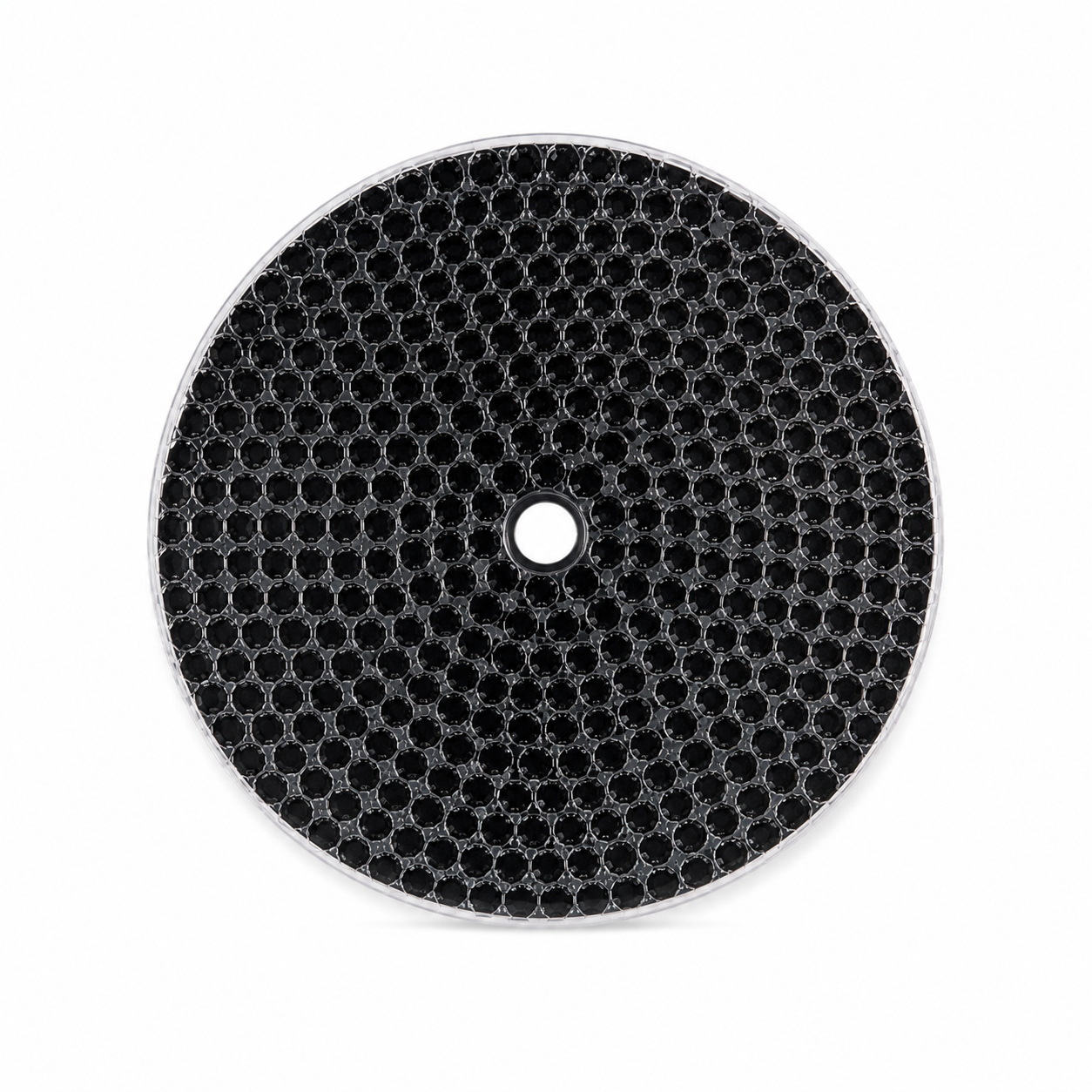 Rhinestone 24oz lid black
