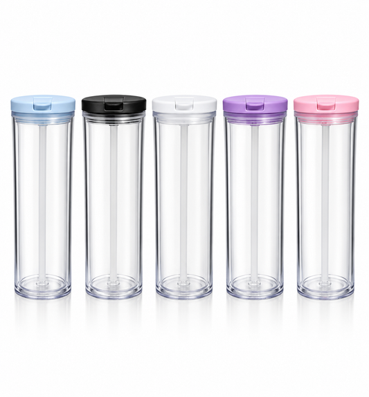 20oz flip lid water bottle snowglobe